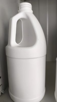 Reservatório de garrafa de plástico redondo de 500 ml azul durável 1L 2,5L 3,8L 5L para detergente de limpeza