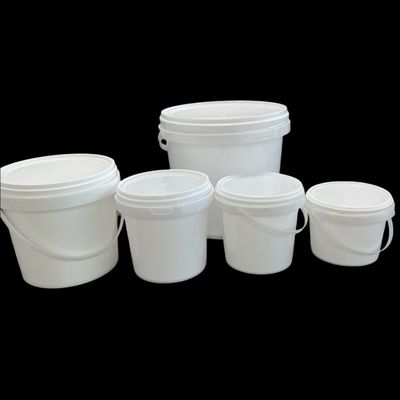 GAP/ISO/FDA Certified Plastic Bucket 1 Gallon Ice Cream Container com tampa