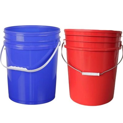 Personalizar Polipropileno 20L 25L Container de balde de plástico redondo para picles e durável
