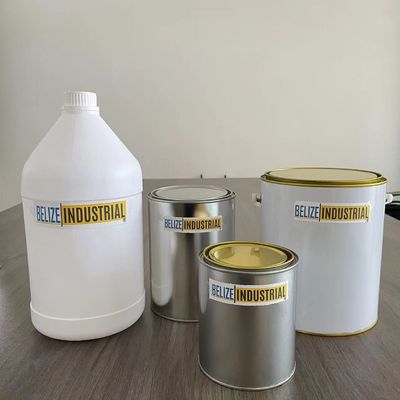 Personalize sua embalagem frasco de metal redondo 1L-5L com alça para tinta e molho