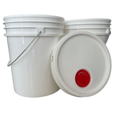 Um balde de plástico à prova de adulteração de 5 galões A solução definitiva para armazenamento multiuso
