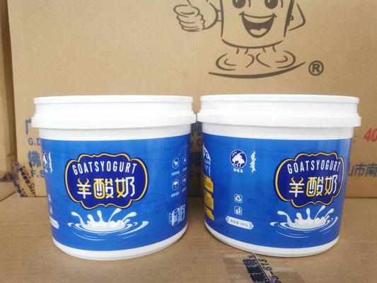 Balde de plástico seguro para alimentos 1L - 25L Balde com tampa temperada