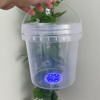 Balde de plástico seguro para alimentos 1L - 25L Balde com tampa temperada