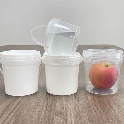 Fábrica de baldes de plástico da China Fornecer balde de plástico transparente mini
