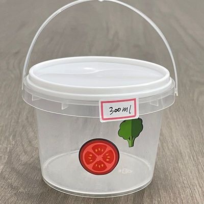 Preços de fábrica Balde de plástico 1L 2L 3L 4L 5L recipiente de alimentos