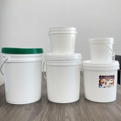 Comércio por atacado de balde de plástico de 5 galões